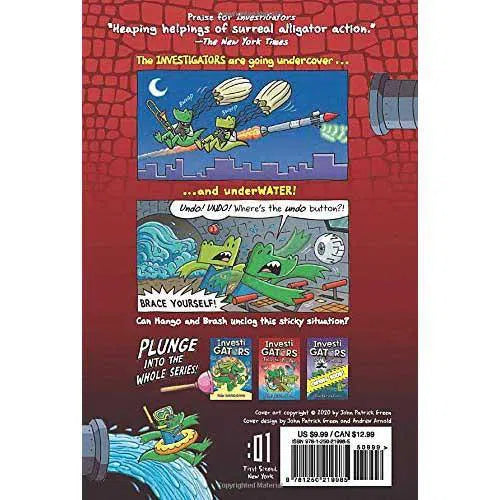 InvestiGators #02 Take the Plunge (Hardback)(John Patrick Green) First Second