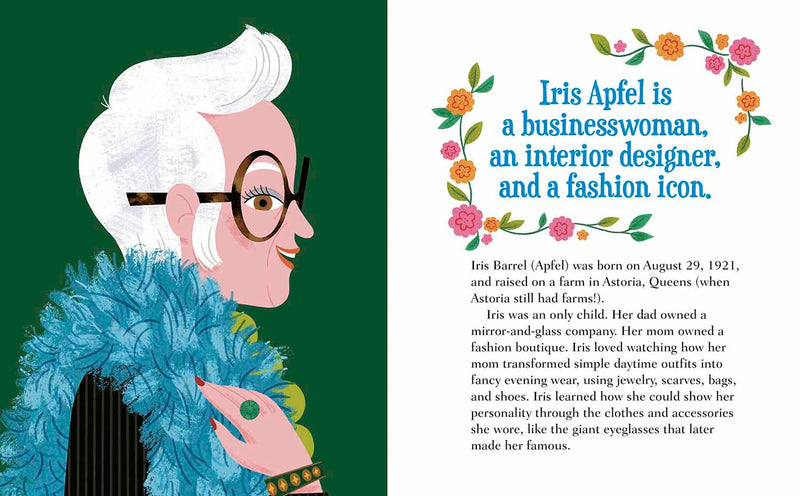 Iris Apfel: A Little Golden Book Biography-Nonfiction: 人物傳記 Biography-買書書 BuyBookBook