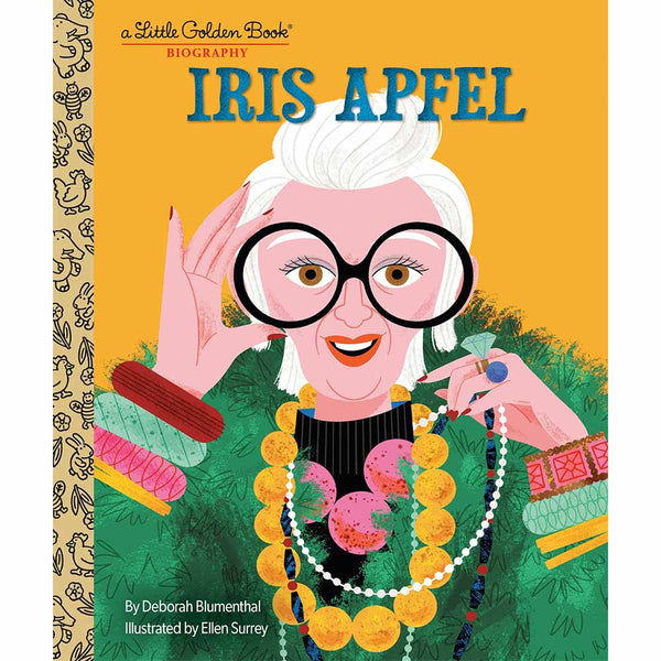 Iris Apfel: A Little Golden Book Biography-Nonfiction: 人物傳記 Biography-買書書 BuyBookBook