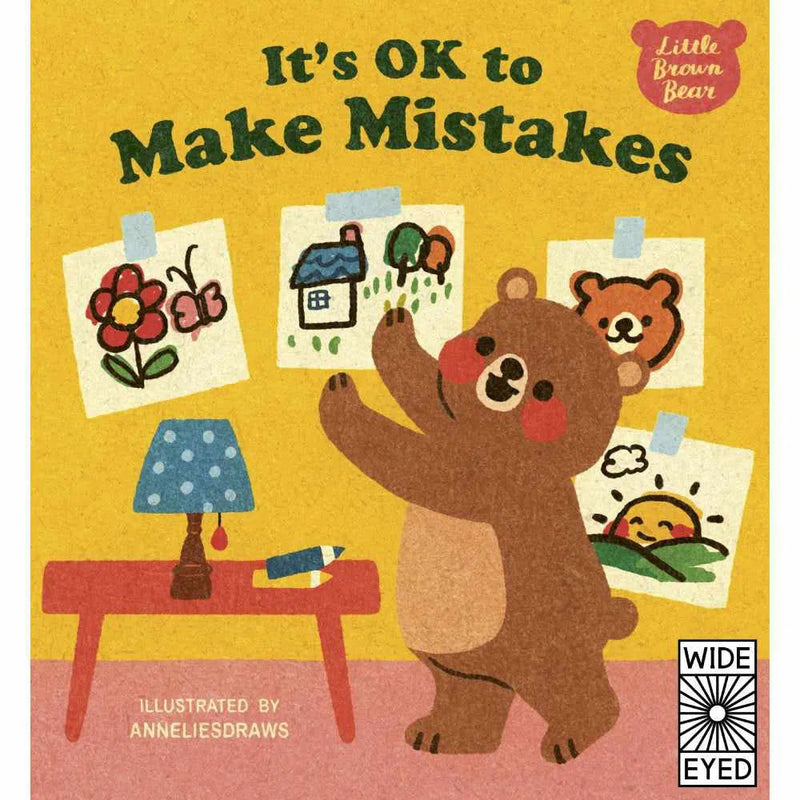 It's OK to Make Mistakes (Little Brown Bear)-Fiction: 兒童繪本 Picture Books-買書書 BuyBookBook