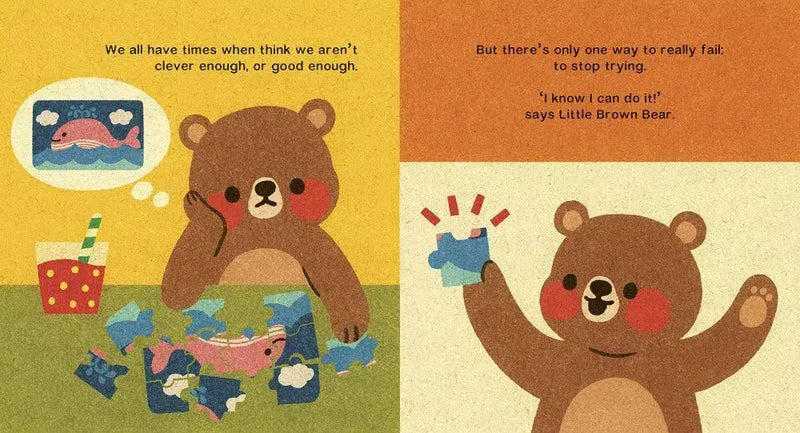 It's OK to Make Mistakes (Little Brown Bear)-Fiction: 兒童繪本 Picture Books-買書書 BuyBookBook