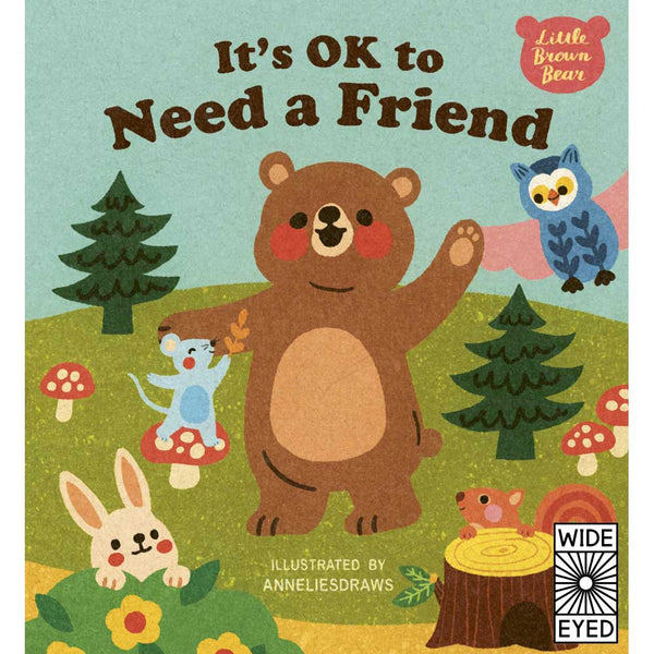 It's OK to Need a Friend (Little Brown Bear)-Fiction: 兒童繪本 Picture Books-買書書 BuyBookBook