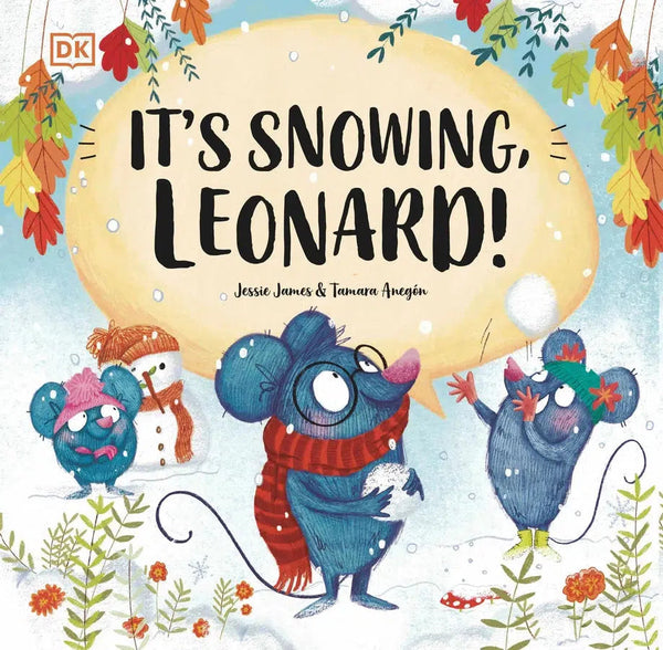 It's Snowing, Leonard!-Children’s picture books-買書書 BuyBookBook