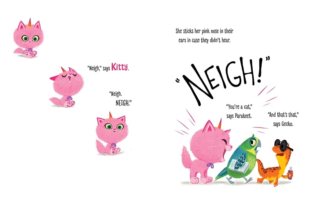 Itty-Bitty Kitty-Corn (Shannon Hale)(LeUyen Pham) - 買書書 BuyBookBook