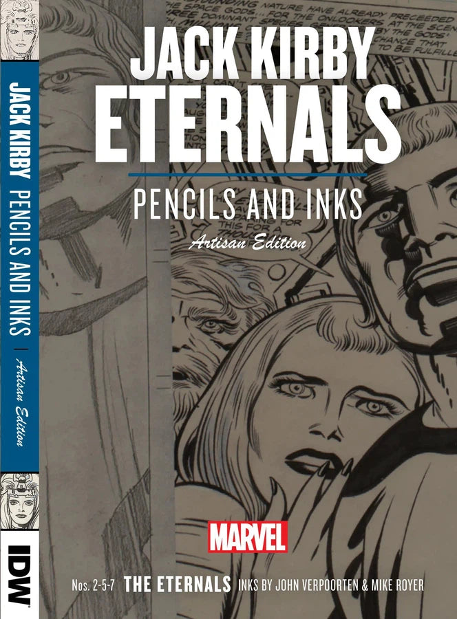 Jack Kirby's The Eternals Pencils and Inks Artisan Edition-Graphic novel / Comic book / Manga: genres-買書書 BuyBookBook