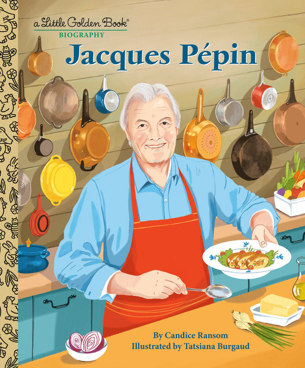 Jacques Pépin: A Little Golden Book Biography-Children’s / Teenage general interest: Biography and autobiography-買書書 BuyBookBook