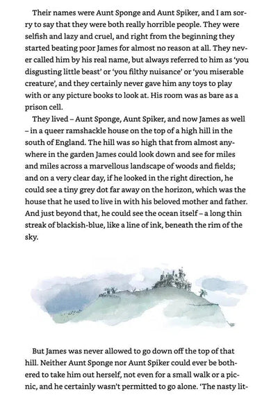James and the Giant Peach (Colour Edition)(Roald Dahl)-Fiction: 經典傳統 Classic & Traditional-買書書 BuyBookBook