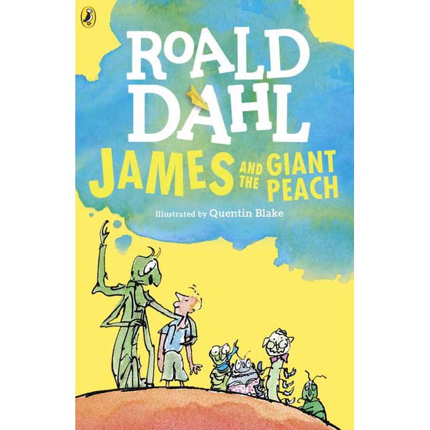 James and the Giant Peach (Paperback)(Roald Dahl)-Fiction: 奇幻魔法 Fantasy & Magical-買書書 BuyBookBook