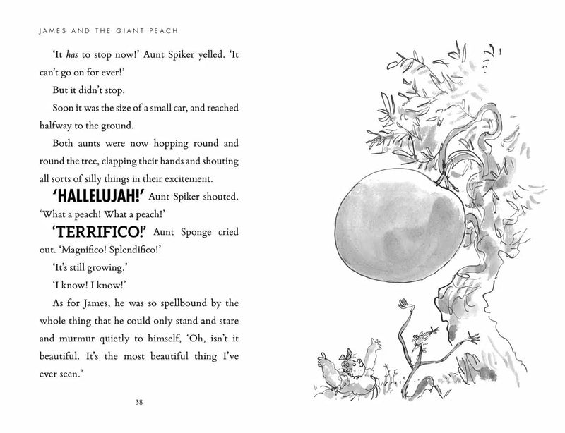 James and the Giant Peach (Roald Dahl)-Fiction: 經典傳統 Classic & Traditional-買書書 BuyBookBook