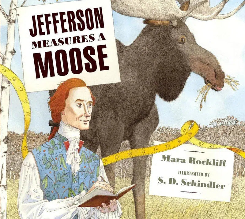 Jefferson Measures a Moose-Children’s / Teenage general interest: Biography and autobiography-買書書 BuyBookBook