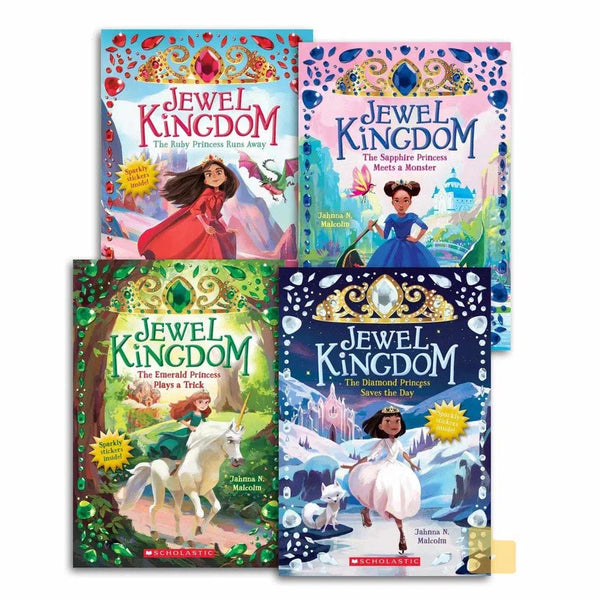 Jewel Kingdom #01-04 Bundle (4 Books) Scholastic