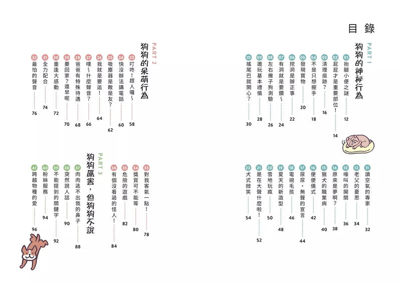 家長必備！一眼讀懂毛孩的「狗狗行為說明書」：深入汪星人宇宙，從姿勢判讀、情緒解析到怪癖日常的讀心手冊，收錄85篇共鳴滿點的全彩漫畫-非故事: 動物植物 Animal & Plant-買書書 BuyBookBook