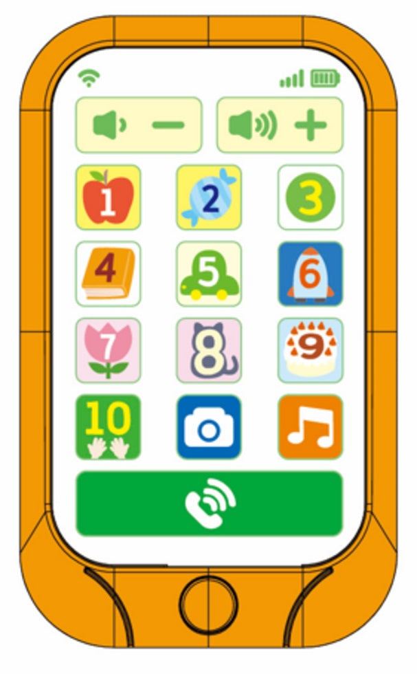 嘉芙姐姐乘法兒歌小手機-Children’s / Teenage general interest: Hobbies/ quizzes/ toys and games-買書書 BuyBookBook