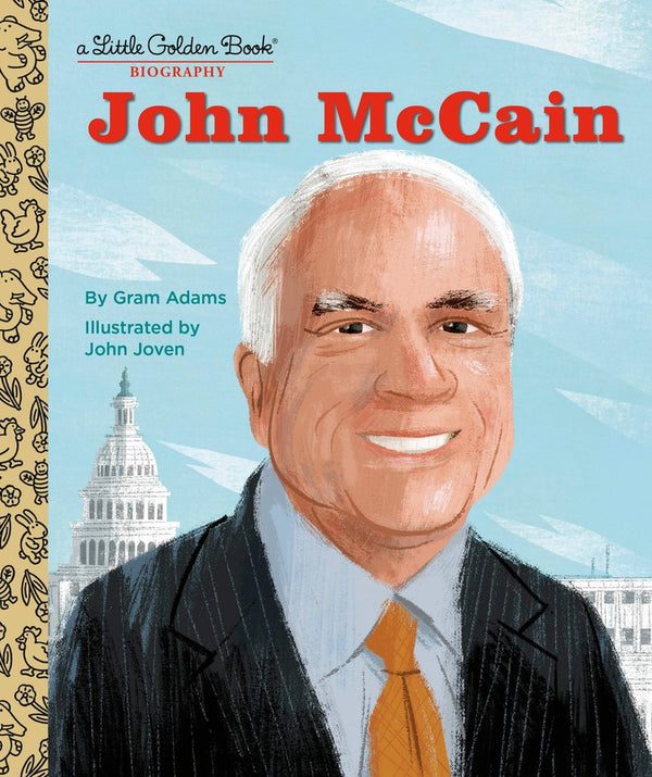 John McCain: A Little Golden Book Biography-Children’s / Teenage general interest: Biography and autobiography-買書書 BuyBookBook