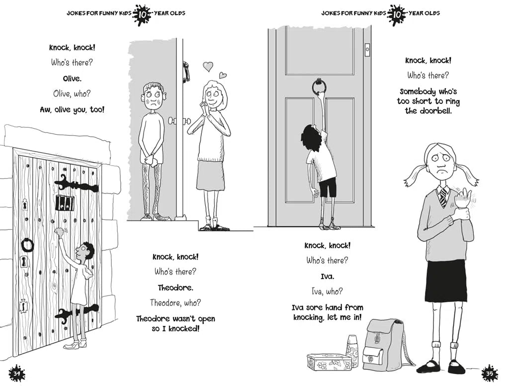 Jokes for Funny Kids: 10 Year Olds-Children’s / Teenage general interest: Humour and jokes-買書書 BuyBookBook