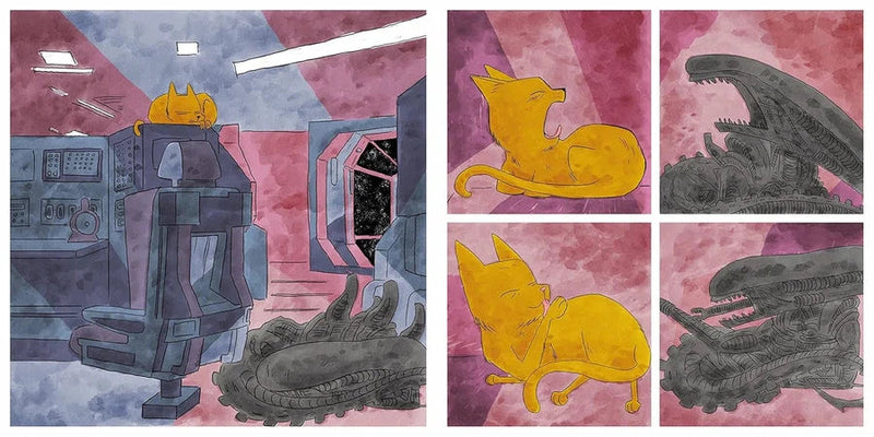 Jonesy: Nine Lives on the Nostromo (Rory Lucey)-Fiction: 兒童繪本 Picture Books-買書書 BuyBookBook