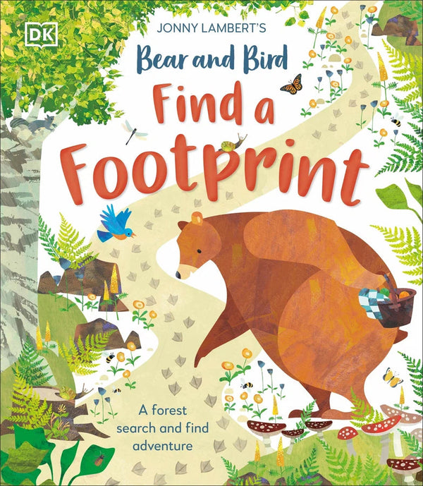 Jonny Lambert’s Bear and Bird: Find a Footprint-Children’s / Teenage general interest: Nature and animals-買書書 BuyBookBook