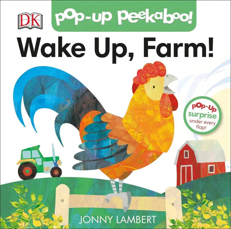 Jonny Lambert's Wake Up, Farm! (Pop-Up Peekaboo)-Children’s / Teenage general interest: Farm animals-買書書 BuyBookBook