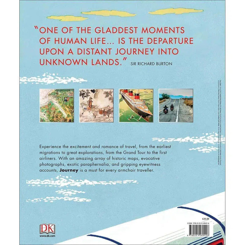 Journey - An Illustrated History of Travel (Hardback) DK UK