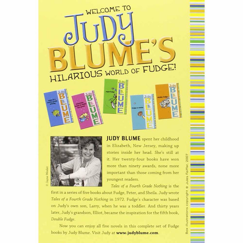 Judy Blume's Fudge Box Set