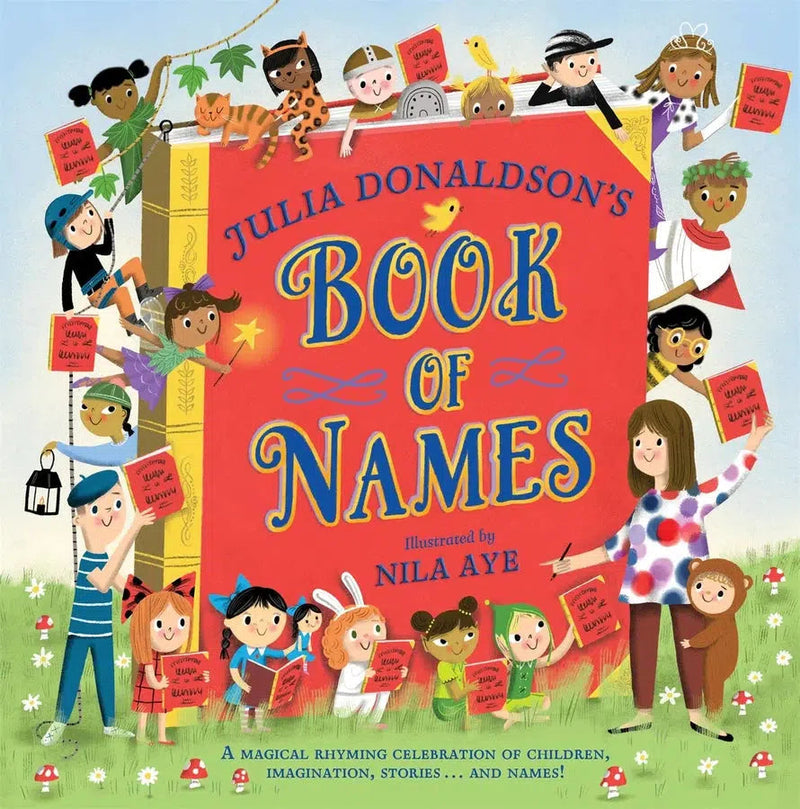 Julia Donaldson's Book of Names-Children’s picture books-買書書 BuyBookBook