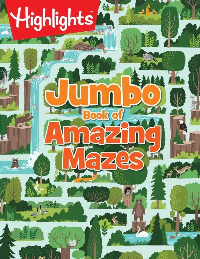 Jumbo Book of Amazing Mazes-Children’s interactive and activity books and kits-買書書 BuyBookBook