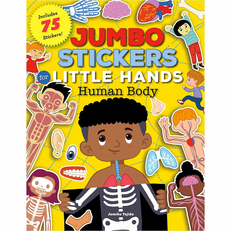 Jumbo Stickers for Little Hands: Human Body: Includes 75 Stickers-Activity: 繪畫貼紙 Drawing & Sticker-買書書 BuyBookBook