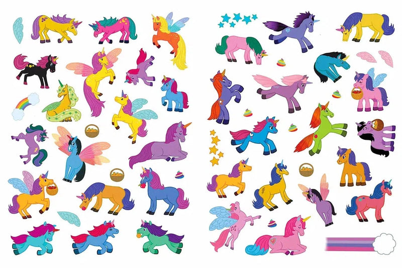 Jumbo Stickers for Little Hands: Unicorns: Includes 75 Stickers-Activity: 繪畫貼紙 Drawing & Sticker-買書書 BuyBookBook