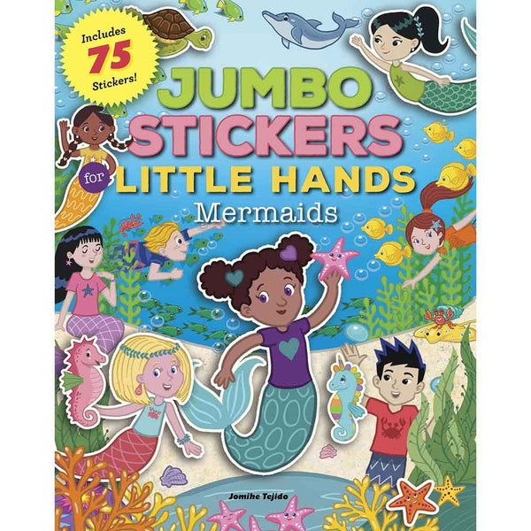 Jumbo Stickers for Little Hands: Mermaids: Includes 75 Stickers-Activity: 繪畫貼紙 Drawing & Sticker-買書書 BuyBookBook