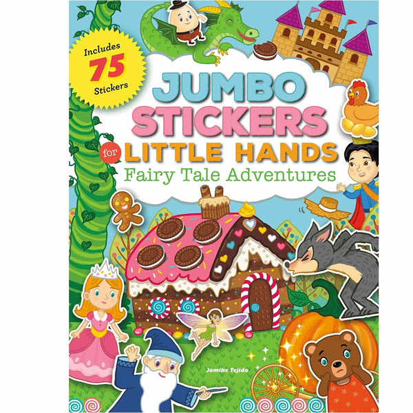 Jumbo Stickers for Little Hands: Fairy Tale Adventures: Includes 75 Stickers-Activity: 繪畫貼紙 Drawing & Sticker-買書書 BuyBookBook