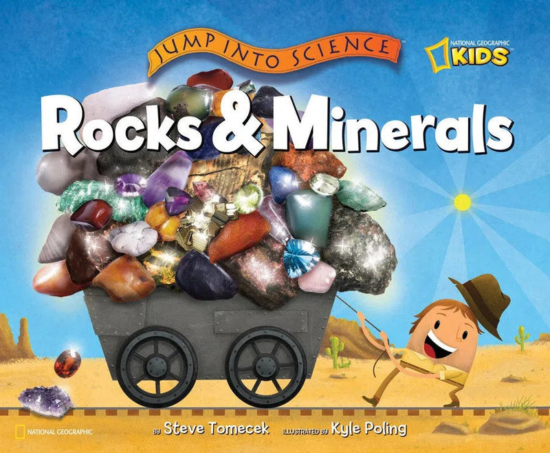 Jump into Science: Rocks and Minerals-Children’s / Teenage general interest: Nature and animals-買書書 BuyBookBook