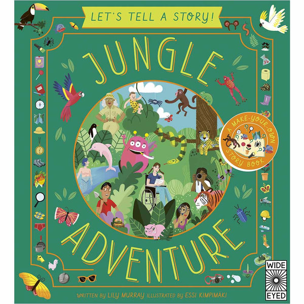 Let's Tell a Story: Jungle Adventure-Nonfiction: 常識通識 General Knowledge-買書書 BuyBookBook