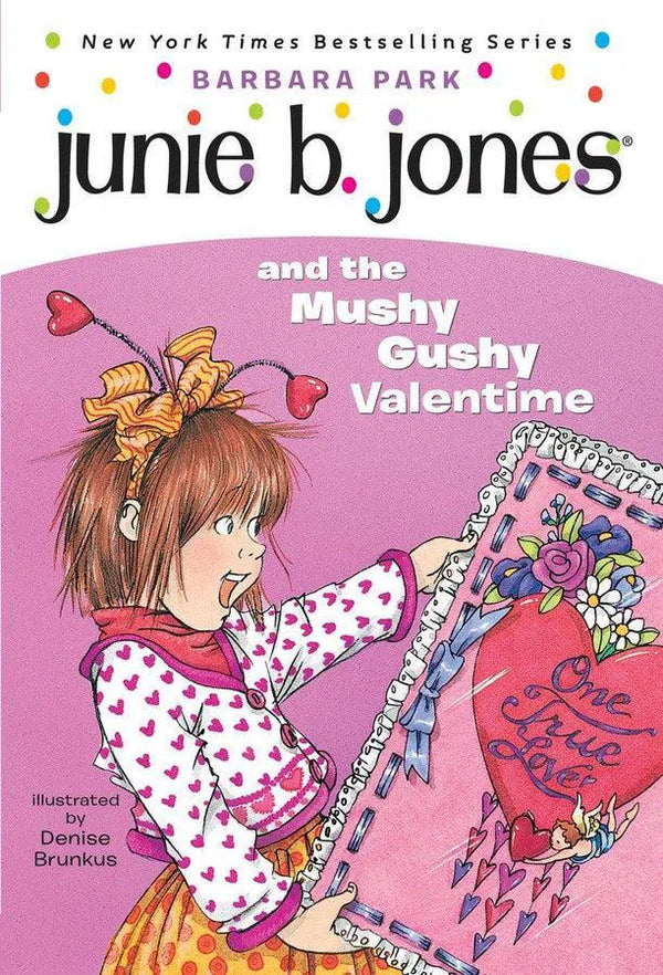 Junie B. Jones #14: Junie B. Jones and the Mushy Gushy Valentime-Children’s / Teenage fiction: Humorous stories-買書書 BuyBookBook