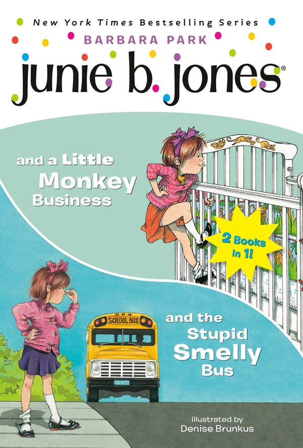 Junie B. Jones 2-in-1 Bindup: And the Stupid Smelly Bus/And a Little Monkey Business-Children’s / Teenage fiction: Humorous stories-買書書 BuyBookBook