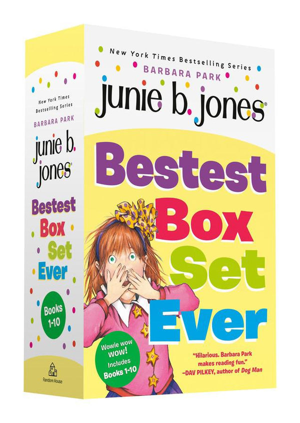 Junie B. Jones Bestest Box Set Ever (Books 1-10)-Children’s / Teenage fiction: Humorous stories-買書書 BuyBookBook