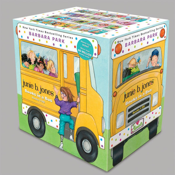 Junie B. Jones Books in a Bus 28-Book Boxed Set-Children’s / Teenage fiction: School stories-買書書 BuyBookBook