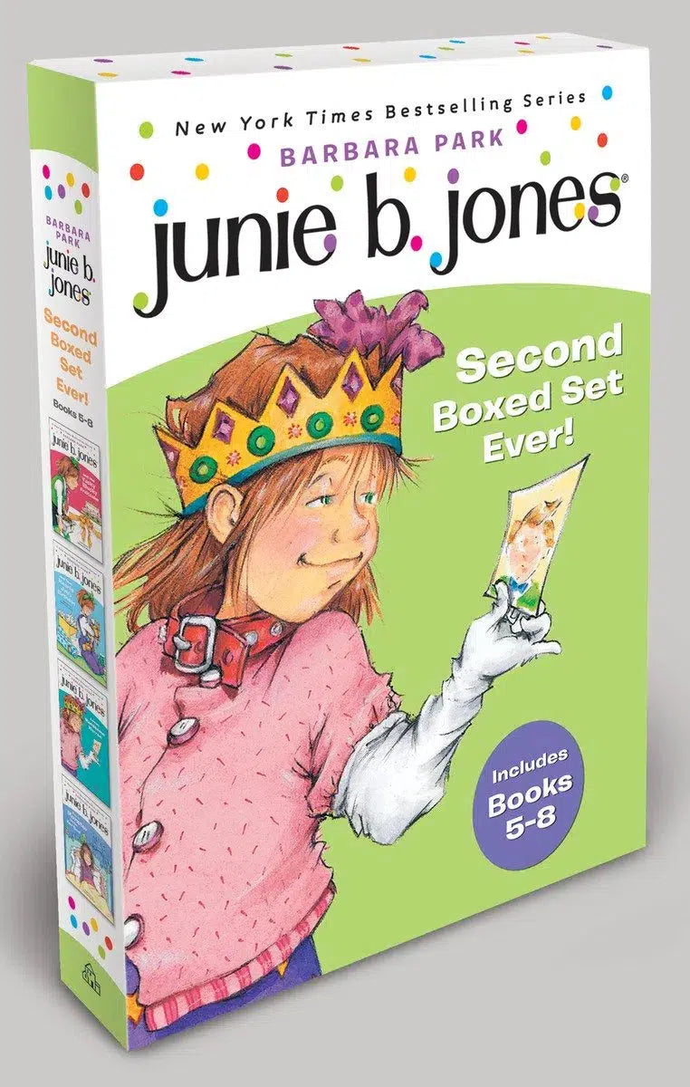 Junie B. Jones Second Boxed Set Ever!-Children’s / Teenage fiction: General and modern fiction-買書書 BuyBookBook