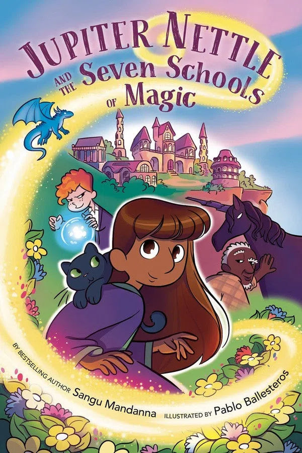 Jupiter Nettle and the Seven Schools of Magic: A Graphic Novel-Graphic novel / Comic book / Manga: Fantasy, esoteric-買書書 BuyBookBook