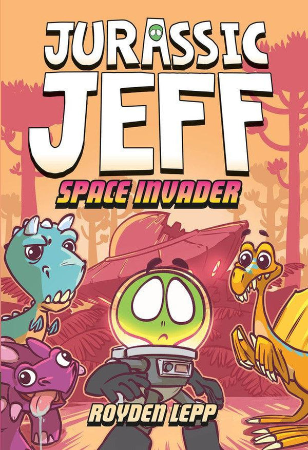 Jurassic Jeff: Space Invader (Jurassic Jeff Book 1)-Graphic novel / Comic book / Manga: genres-買書書 BuyBookBook