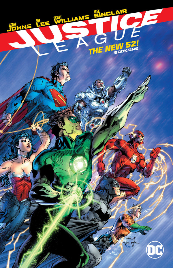 Justice League: The New 52 Book One-Graphic novel / Comic book / Manga: Superheroes and super-villains-買書書 BuyBookBook