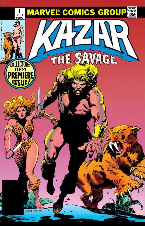 KA-ZAR THE SAVAGE OMNIBUS-Graphic novel / Comic book / Manga: genres-買書書 BuyBookBook