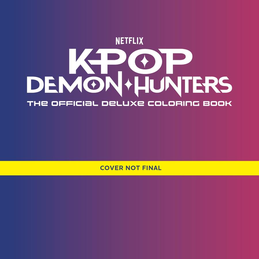 KPop Demon Hunters: The Official Deluxe Coloring Book-Lifestyle and Leisure-買書書 BuyBookBook