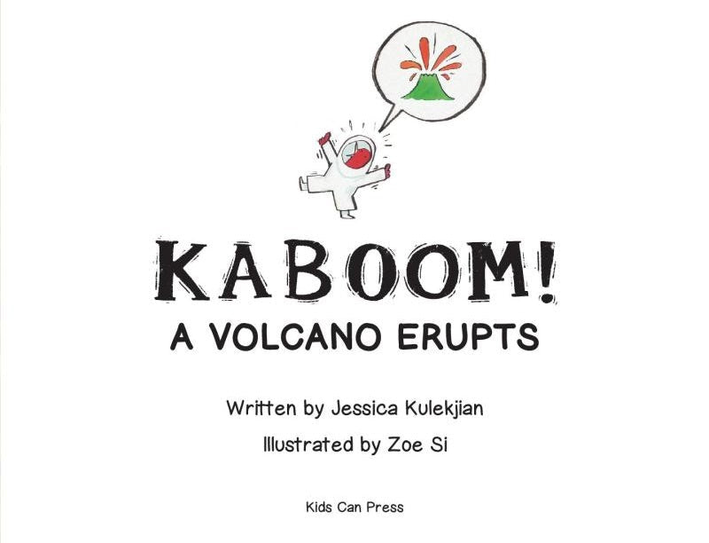 Kaboom! A Volcano Erupts (Jessica Kulekjian)-Nonfiction: 常識通識 General Knowledge-買書書 BuyBookBook