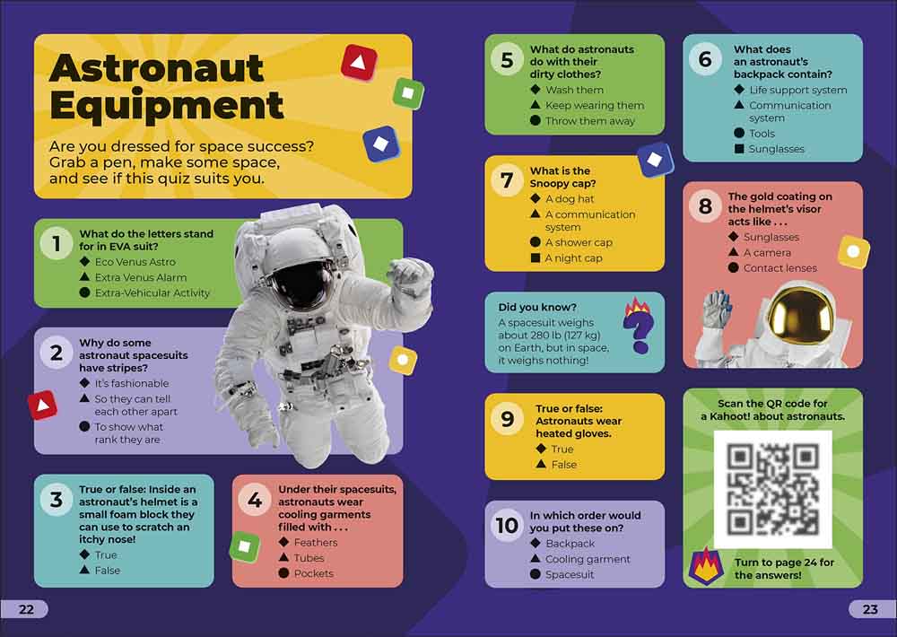 Kahoot! Quiz Time Space-Children’s / Teenage general interest: Hobbies/ quizzes/ toys and games-買書書 BuyBookBook