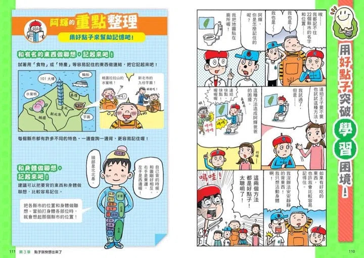 看漫畫輕鬆學：創意思考-非故事: 學習技巧 Learning Skill-買書書 BuyBookBook