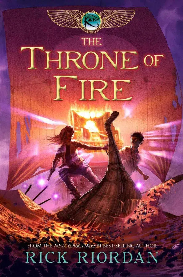 Kane Chronicles, The, Book Two: Throne of Fire, The-Kane Chronicles, The, Book Two-Children’s / Teenage fiction: Classic and traditional-買書書 BuyBookBook