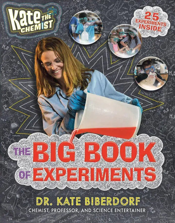 Kate the Chemist: The Big Book of Experiments-Children’s / Teenage general interest: Science and technology-買書書 BuyBookBook