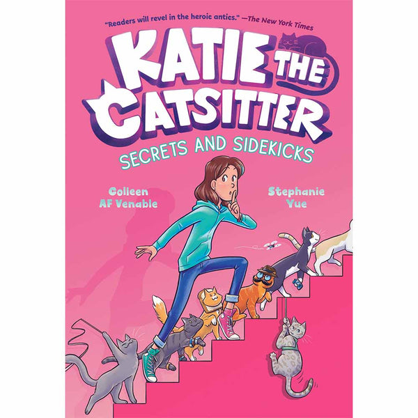 Katie the Catsitter #3: Secrets and Sidekicks-Graphic novel / Comic book / Manga: genres-買書書 BuyBookBook