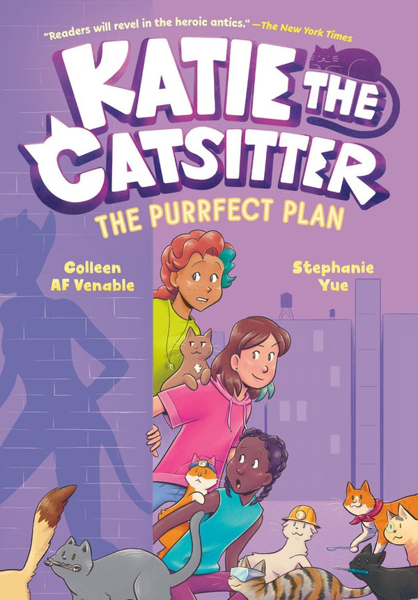 Katie the Catsitter 4: The Purrfect Plan-Graphic novel / Comic book / Manga: genres-買書書 BuyBookBook