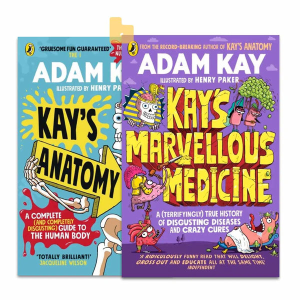 Kay's Anatomy & Kay's Marvellous Medicine Bundle (Adam Kay) - 買書書 BuyBookBook